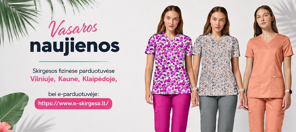Medicininės aprangos NAUJIENOS! 